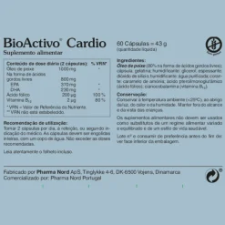 BioActivo Cardio Ómega-3 Pack Económico x150 Cápsulas | Coração + vasos sanguíneos