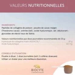 Biocyte Collagen Max Marin Cacau 10g Pó 260g | Reduz Rugas e Aumenta Firmeza