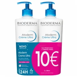 Bioderma Atoderm Creme Ultra Hidratante 2x500ml Pack Promocional