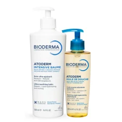 Bioderma Pack Atoderm Intensive Baume 500ml + Óleo Duche 200ml | Pele Atópica