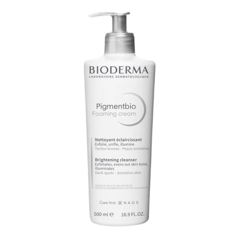 Bioderma Pigmentbio Foaming Creme 500ml | Creme de Limpeza Esfoliante - Redutor de Manchas