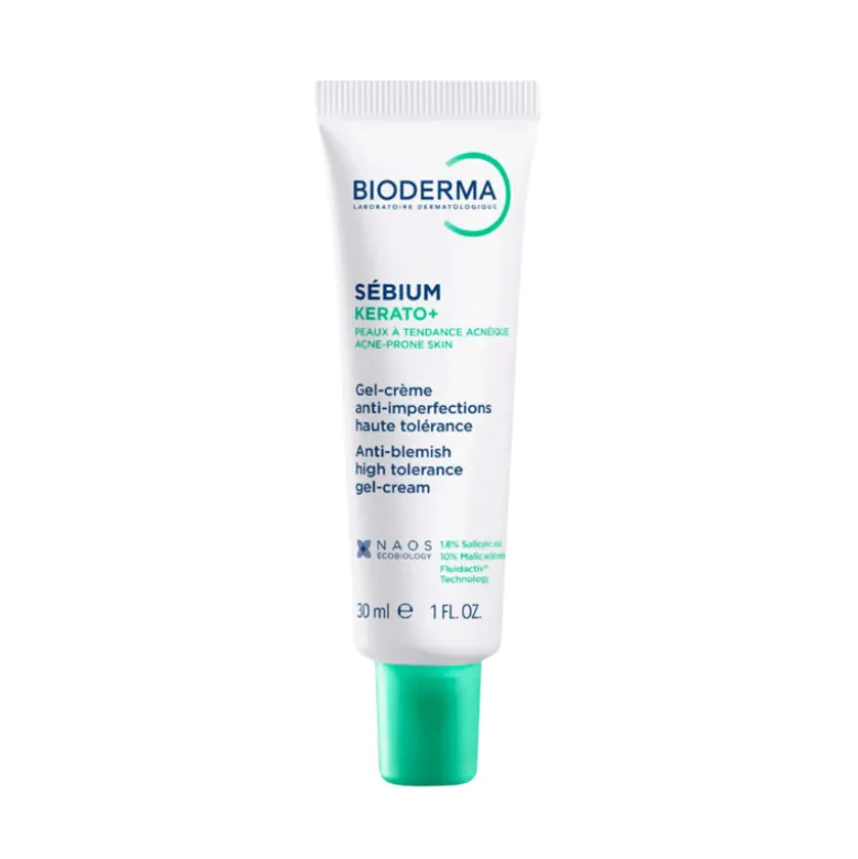 Bioderma Sébium Kerato+ Cover Gel-Creme 30ml | Tratamento Antiacne e Anti-marcas
