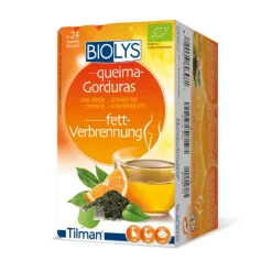 Biolys Queima Gorduras 24 Saquetas | Chá Verde com Citrinos - Controlo de Peso