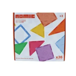 Braintoys Nomic Clack 36 peças | Construções Magnéticas +3 anos