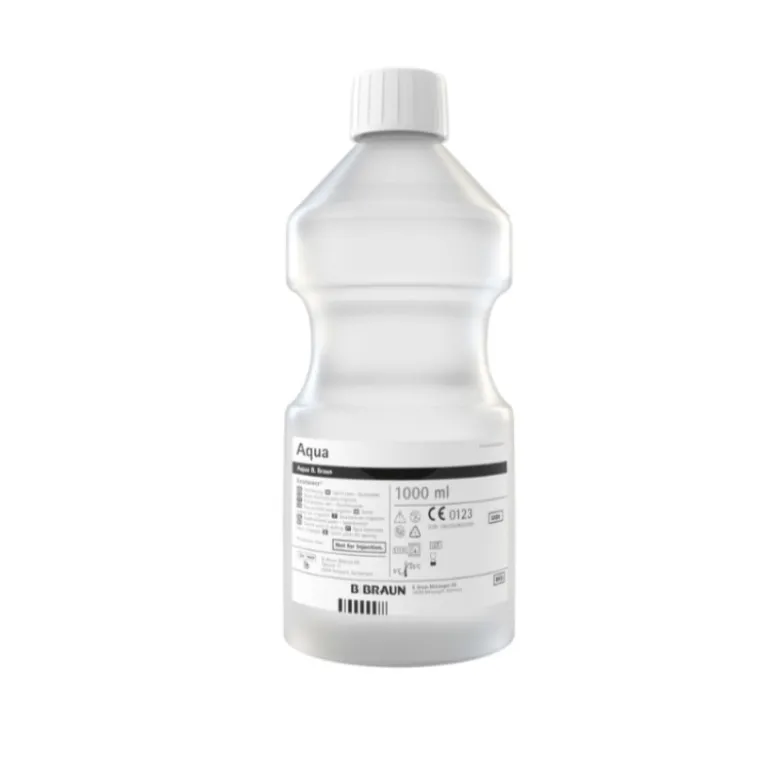 Braun Água Bidestilada 1L | Para Irrigação de Feridas