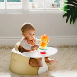 Bumbo Roca com Ventosa Hildi o Hipopotamo 3m+ | Estimulação Sensorial | Livre de BPA