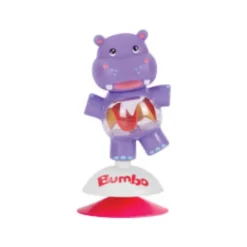Bumbo Roca com Ventosa Hildi o Hipopotamo 3m+ | Estimulação Sensorial | Livre de BPA