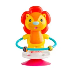 Bumbo Roca com Ventosa Luca o Leão 3m+ | Estimulação Sensorial | Livre de BPA