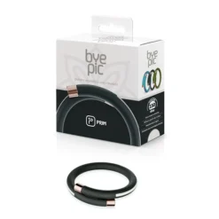 Byepic Pulseira Aromática Repelente Adulto Preta | 5 Recargas Incluídas