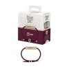 Byepic Pulseira Repelente Cordão Bordeaux | Repelente Natural Citronela | Ajustável Adulto