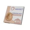 Capteur Protect Cover Guardian Sensor 4 Bege Pack 4 | Adesivo Sensor de Glucose