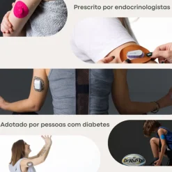 Capteur Protect Underpatch Dexcom G6 Bege Pack 6 | Adesivo Barreira Pele