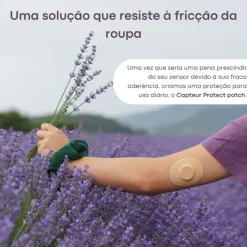 Capteur Protect Underpatch Dexcom G6 Bege Pack 6 | Adesivo Barreira Pele