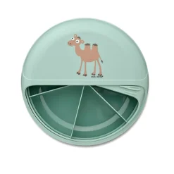 Carl Oscar N'ice Kids Bento Disco Lancheira Camelo Verde