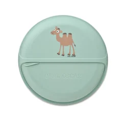 Carl Oscar N'ice Kids Bento Disco Lancheira Camelo Verde