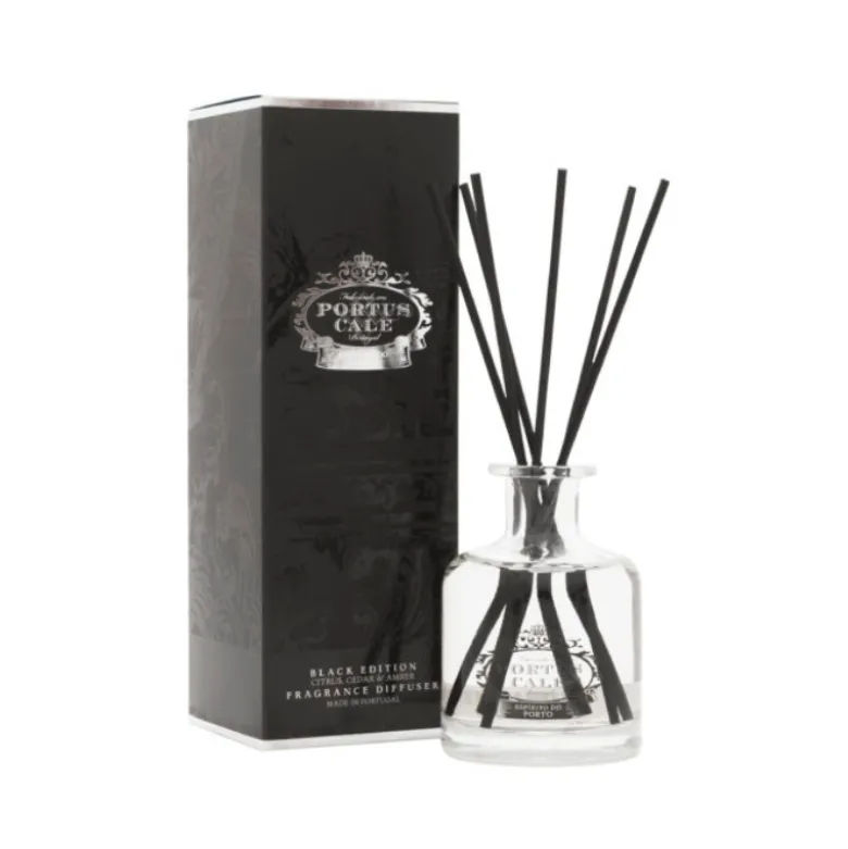 Castelbel Difusor Black Edition 100ml | Base Oleosa sem Álcool | Perfuma Espaços Pequenos