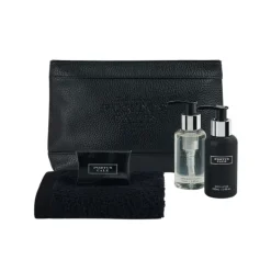 Castelbel Portus Cale Black Edition Kit Viagem – Gel, Loção, Sabonete e Toalha | Castelbel