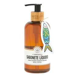 Castelbel Sardinha Sabonete Líquido Laranja e Alecrim 300ml | Ajuda a neutralizar os odores persistentes das mãos