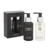 Castelbel Set de Viagem Black Edition | Gel + Loção Corporal 2x100ml | Fragrância Amadeirada-Cítrica