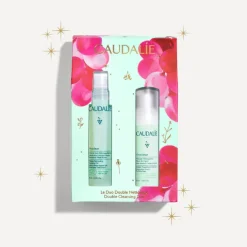 Caudalie Coffret Natal 2025 Duo de Limpeza | Óleo Desmaquilhante 75ml + Espuma 50ml