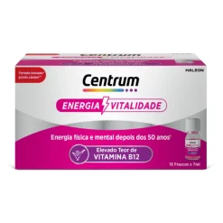 Centrum Energia & Vitalidade 50+ Frascos 15x7ml | Para adultos 50+