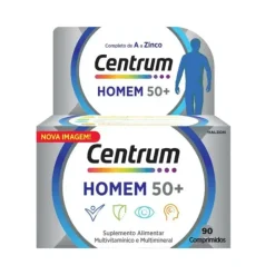 Centrum Homem 50+ 90 Comprimidos | Suplemento para Homens com mais de 50 Anos