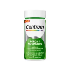 Centrum Movimento & Força 30 Cápsulas | Suporte Ossos, Músculos e Articulações