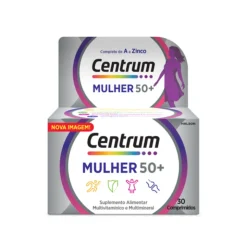 Centrum Mulher 50+ 30 Comprimidos | Suplemento para Mulheres +50 Anos