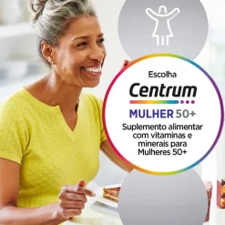 Centrum Mulher 50+ 30 Comprimidos | Suplemento para Mulheres +50 Anos