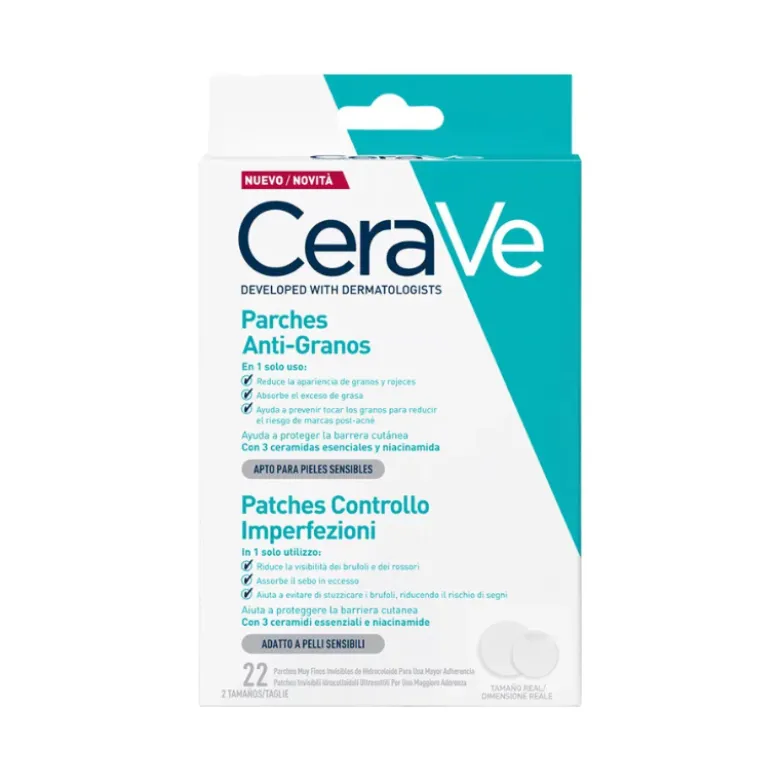 CeraVe Adesivos Anti-Borbulhas | 22 Adesivos Invisíveis