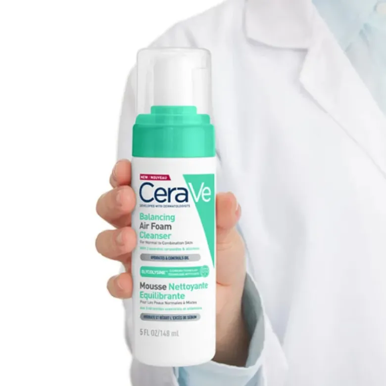 Cerave Air Foam de Limpeza Reequilibrante 148ml
