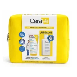 Cerave Bolsa Loção Protetora SPF50+ 75ml + Loção Hidratante 88ml | Pack Solar