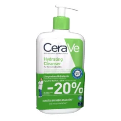 CeraVe Creme de Limpeza Hidratante 473ml 20% Desconto | Pele Normal a Seca