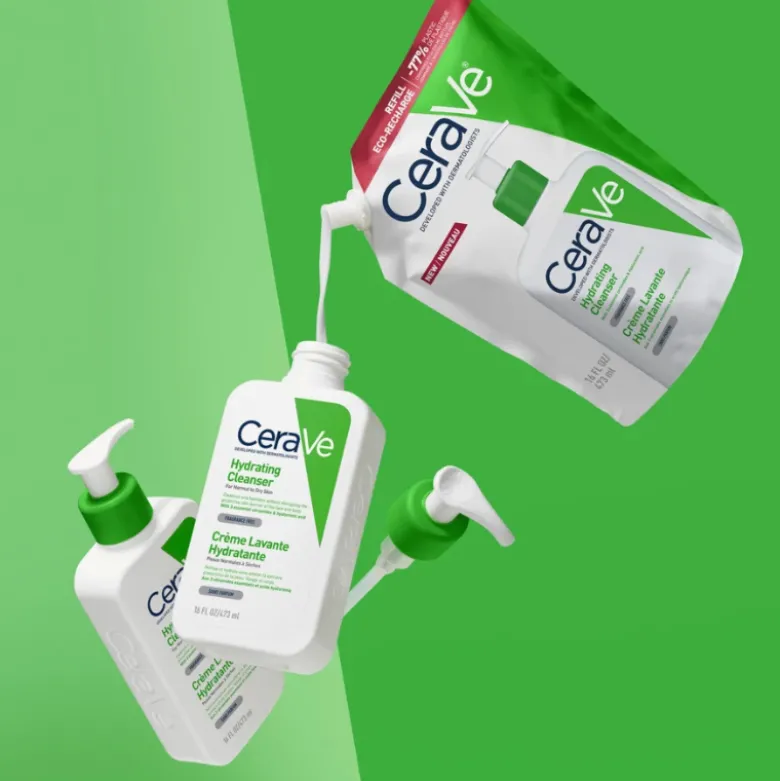 Cerave Creme de Limpeza Hidratante Recarga 473ml