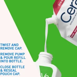 Cerave Creme de Limpeza Hidratante Recarga 473ml