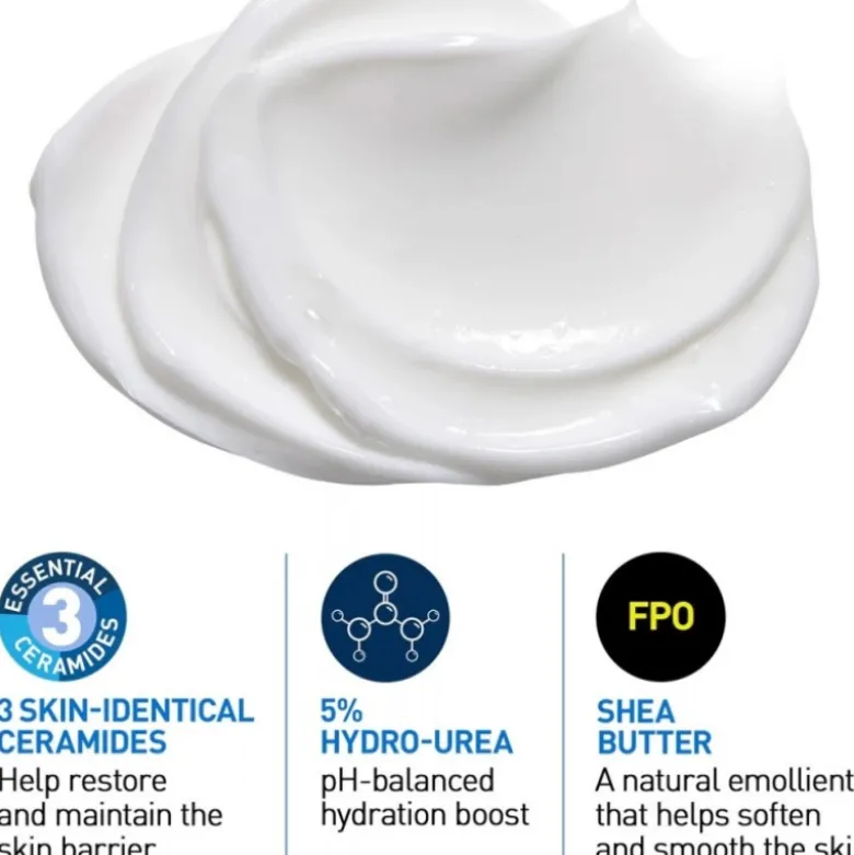 CeraVe Creme Intensiva 5% Ureia 340g | Para Pele Muito Seca e Comichão