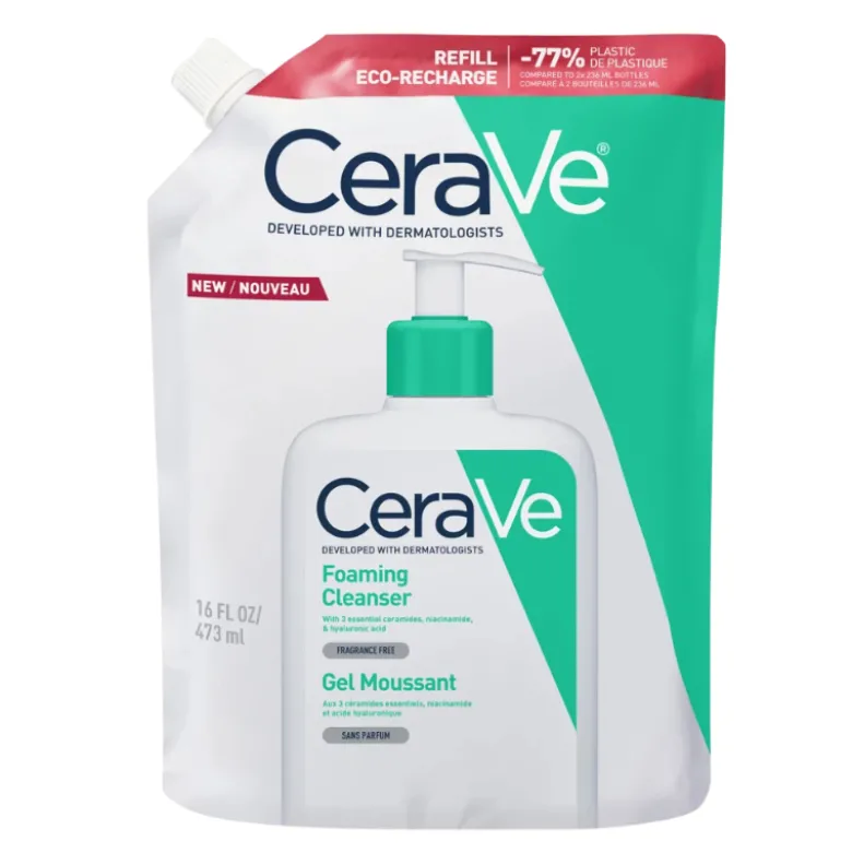 Cerave Gel Espuma de Limpeza Recarga 473ml