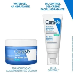 CeraVe HA Water Gel Hidratante 48ml | Hidratação 72h + Ácido Hialurónico