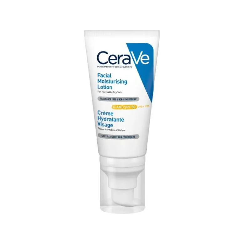 Cerave Loção Facial Hidratante SPF50 52ml