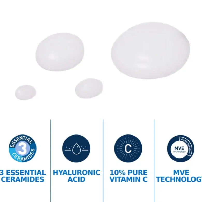 CeraVe Skin Renewing Sérum Vitamina C 30ml | Ilumina & Uniformiza a Pele | Com Ceramidas