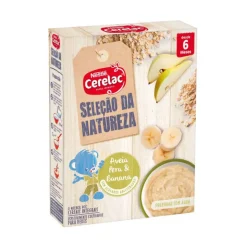 Cerelac Papa Láctea Aveia, Pera e Banana +6M 240g