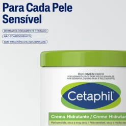 Cetaphil Pack Creme Hidratante 453g + Oferta Saco | Hidratação Pele Sensível