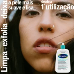 Cetaphil SA Exfoliante de Limpeza Suave 236ml | Ideal para pele sensível