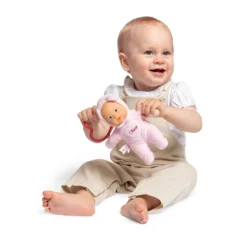 Chicco A Minha Pequena Boneca Rosa | Boneca Macia 0M+ com Mordedor