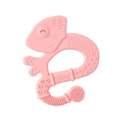 Chicco Anel Dentição Iguana Rosa +2M
