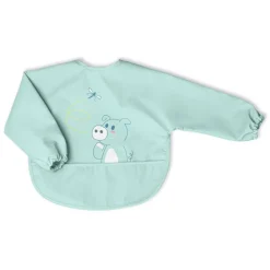 Chicco Babete com Mangas Impermeável Stay-Dry 6M+ Azul | Proteção Total