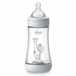 Chicco Biberão Perfect 5 240ml Neutro | Fluxo Médio +2M Anticólicas