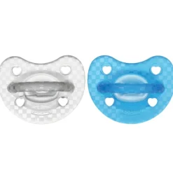 Chicco Chupeta PhysioForma Soft Luxe Azul 2-6M Pack 2 | Silicone Macio