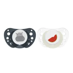 Chicco Chupetas Physio Air Silicone Hipo/Melancia 16-36M