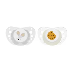 Chicco Chupetas Physio Air Silicone Rato/Bolacha 16-36M
